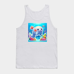 Baby Manatee Tank Top